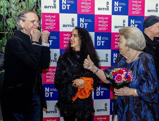 Den Haag, The Netherlands, 2026-02-04 21:10:38 THE HAGUE, February 14, 2026, Amare. Princess Beatrix, Prince Constantijn, and Princess Laurentien attend the opening of the twentieth anniversary edition of the Holland Dance Festival at Amare in The Hague. The Netherlands Dance Theater will perform the opening performance, which includes both new work by choreographer Jan Martens and a presentation by Marcos Morau (Horses). PHOTO: NLBeeld POOL Nieboer Credit: NL Beeld Patrick van Emst  Copyright: xx x