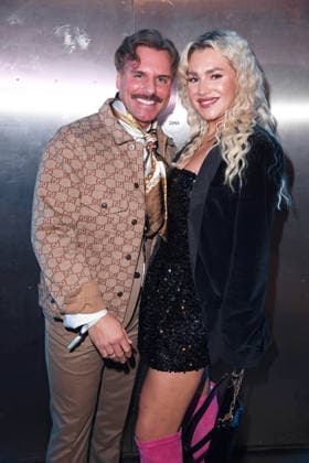 Sascha Schmitz mit Ehefrau Sandra Czok bei der PROMIS UNTER PALMEN Staffel-Premiere im Cinenova in Köln am 04.02.2026