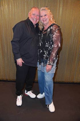 Silvia Wollny mit Freund Harald Elsenbast bei der PROMIS UNTER PALMEN Staffel-Premiere im Cinenova in Köln am 04.02.2026