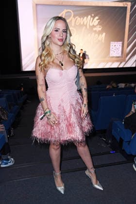 Gina Beckmann bei der PROMIS UNTER PALMEN Staffel-Premiere im Cinenova in Köln am 04.02.2026