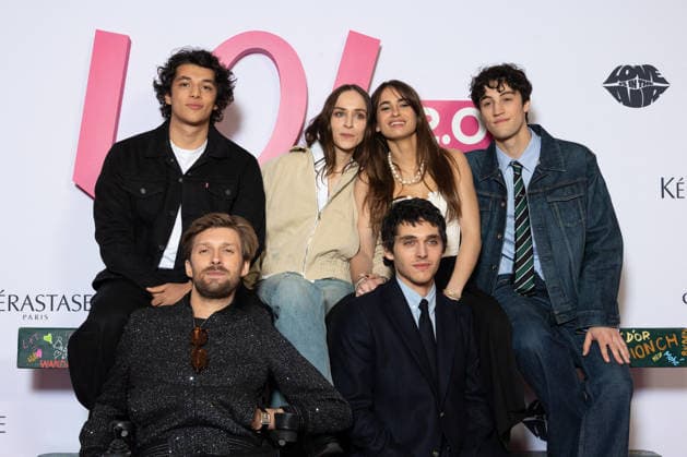 LOL 2.0 Paris Film Premiere Oscar Al Hafiane, Théo Delincak, Isaline Prevost Radeff, Théo Augier, Thais Alessandrin, Nathan Japy attends LOL 2.0 Paris Film Premiere at Le Grand REX on February 05, 2026 in Paris, France. Photo by Nasser Berzane ABACAPRESS.COM Paris France  Copyright: xBerzanexNasser ABACAx