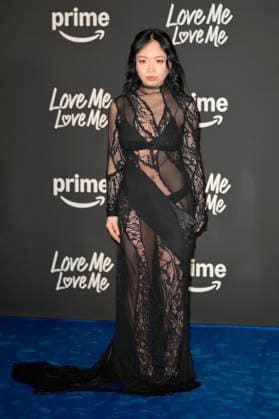 Love Me Love Me blu carpet in Rome, Italy - 04 Feb 2026 Andrea Guo attends the blu carpet of Prime Video movie Love Me Love Me at Auditorium Parco della Musica. Rome Italy Copyright: xMarioxCartellix xSOPAxImagesx _DSC1776
