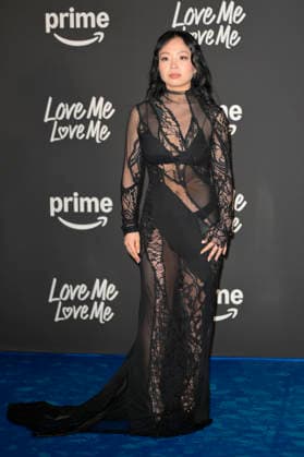 Love Me Love Me blu carpet in Rome, Italy - 04 Feb 2026 Andrea Guo attends the blu carpet of Prime Video movie Love Me Love Me at Auditorium Parco della Musica. Rome Italy Copyright: xMarioxCartellix xSOPAxImagesx _DSC1777