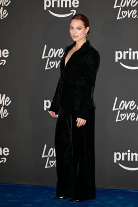 Love Me Love Me blu carpet in Rome, Italy - 04 Feb 2026 Vanessa Donghi attends the blu carpet of Prime Video movie Love Me Love Me at Auditorium Parco della Musica. Rome Italy Copyright: xMarioxCartellix xSOPAxImagesx _DSC1811