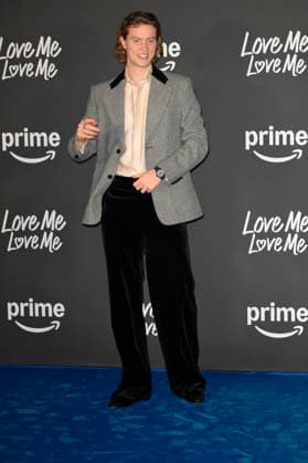 Love Me Love Me blu carpet in Rome, Italy - 04 Feb 2026 Luca Melucci attends the blu carpet of Prime Video movie Love Me Love Me at Auditorium Parco della Musica. Rome Italy Copyright: xMarioxCartellix xSOPAxImagesx _DSC2029