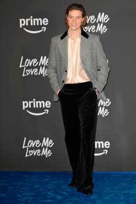 Love Me Love Me blu carpet in Rome, Italy - 04 Feb 2026 Luca Melucci attends the blu carpet of Prime Video movie Love Me Love Me at Auditorium Parco della Musica. Rome Italy Copyright: xMarioxCartellix xSOPAxImagesx _DSC2040
