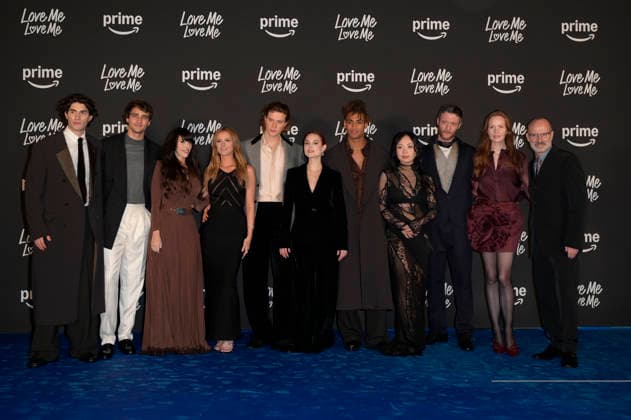 February 4, 2026, Rome, Italy: Cast of the movie attend the blu carpet of Prime Video movie Love Me Love Me at Auditorium Parco della Musica. Rome Italy - ZUMAs197 20260204_aaa_s197_255 Copyright: xMarioxCartellix