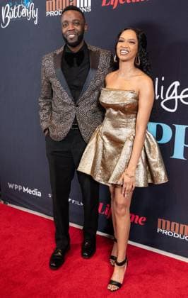 February 4, 2026, Bronx, New York, USA: Alusain Al G Sillah and Zing Ashford attend Mary J Blige Presents Be Happy premiere screening at Hearst Tower in New York, NY on February 4, 2026. Bronx USA - ZUMAr339 20260204_znp_r339_045 Copyright: xLevxRadinx