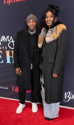 February 4, 2026, Bronx, New York, USA: Bruce Miller (L) attends Mary J Blige Presents Be Happy premiere screening at Hearst Tower in New York, NY on February 4, 2026. Bronx USA - ZUMAr339 20260204_znp_r339_053 Copyright: xLevxRadinx