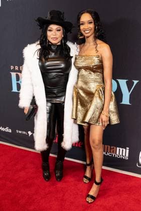 February 4, 2026, Bronx, New York, USA: Tisha Campbell and Zing Ashford attend Mary J Blige Presents Be Happy premiere screening at Hearst Tower in New York, NY on February 4, 2026. Bronx USA - ZUMAr339 20260204_znp_r339_059 Copyright: xLevxRadinx