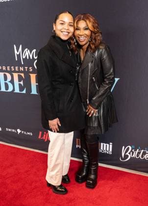 February 4, 2026, Bronx, New York, USA: Jordan Scott-Young and Mona Scott-Young attend Mary J Blige Presents Be Happy premiere screening at Hearst Tower in New York, NY on February 4, 2026. Bronx USA - ZUMAr339 20260204_znp_r339_066 Copyright: xLevxRadinx