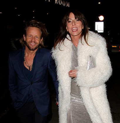 Davina McCall Davina McCall™s and her hairstylist husband Michael Douglas, looked smitten and full of laughter having one and award the loved up pair are seen leaving The Broadcast Awards after show party London, England. FEBRUARY 04 2026:, Credit:Smart Pictures Avalon  Copyright: xSmartxPicturesx xAvalonx 1072153350