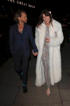 Davina McCall Davina McCall™s and her hairstylist husband Michael Douglas, looked smitten and full of laughter having one and award the loved up pair are seen leaving The Broadcast Awards after show party London, England. FEBRUARY 04 2026:, Credit:Smart Pictures Avalon  Copyright: xSmartxPicturesx xAvalonx 1072153375