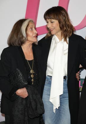 Françoise Fabian and Sophie Marceau Before the premiere of the film Lol 2 0 at the Grand Rex in Paris on February 4, 2026 Coadic Guirec Bestimage Paris France  Copyright: xCOADICxGUIRECx xBESTIMAGExCOADICxGUIRECx xBESTIMAGEx