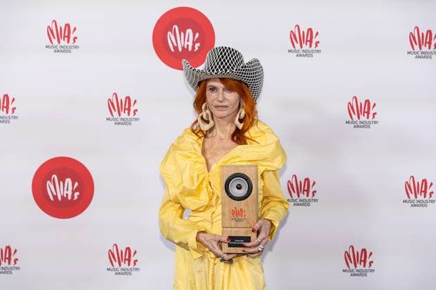 Singer Axelle Red (Fabienne Demal) pictured during the 18th edition of the MIA s, Music Industry Awards, award show, in Brussels, Wednesday 04 February 2026. The MIA awards are handed out by the VRT and VI.BE.  JAMESxARTHURxGEKIERE 161169748