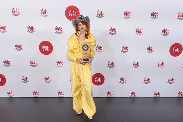Singer Axelle Red (Fabienne Demal) pictured during the 18th edition of the MIA s, Music Industry Awards, award show, in Brussels, Wednesday 04 February 2026. The MIA awards are handed out by the VRT and VI.BE.  JAMESxARTHURxGEKIERE 161169799