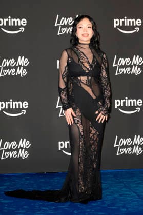 Andrea Guo bei der Premiere des Amazon Prime Video Films Love Me, Love Me im Auditorium Parco della Musica. Rom, 04.02.2026
