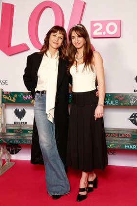 Sophie Marceau, Thaïs Alessandrin Avant première du film Lol 2 0 au Grand Rex à Paris le 4 février 2026 Christophe Aubert Bestimage Preview screening of the film Lol 2 0 at the Grand Rex cinema in Paris on 4 February 2026 Paris France  Copyright: xChristophexAubertxviaxBestimagexChristophexAubertxviaxBestimagex
