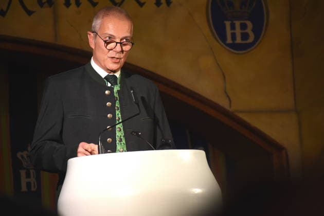 Dr Michael Moeller Staatlicher Hofbraeuhaus Direktor a .D. Muenchen 04.02.2026 Hofbraeuhaus Uebernahme Neuer Staatlicher Hofbreaeuhauses Direktor Dr Joerg Lehmann Foto Muenchen