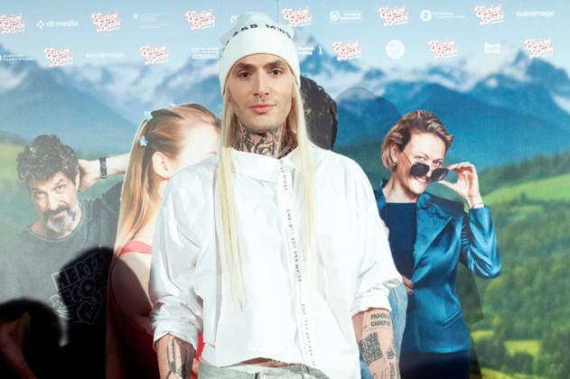 Yannik Zamboni bei der Weltpremiere des Kinofilms Ewigi Liebi im Abaton. Zürich, 04.02.2026