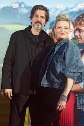 Pasquale Aleardi und Susanne Kunz bei der Weltpremiere des Kinofilms Ewigi Liebi im Abaton. Zürich, 04.02.2026