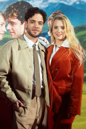 Luca Hänni und Elena Flury bei der Weltpremiere des Kinofilms Ewigi Liebi im Abaton. Zürich, 04.02.2026