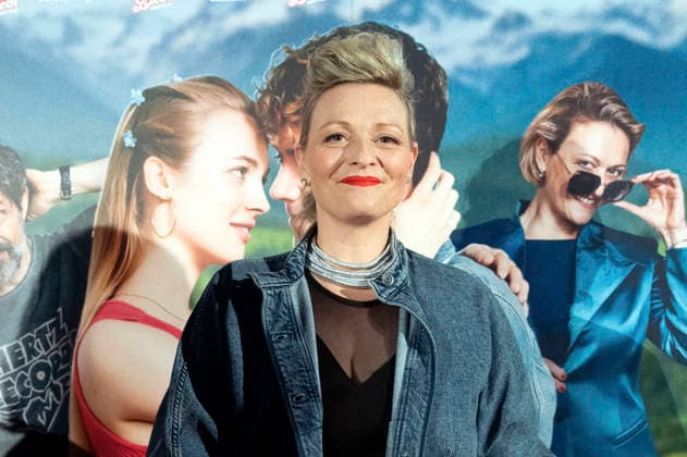 Susanne Kunz bei der Weltpremiere des Kinofilms Ewigi Liebi im Abaton. Zürich, 04.02.2026