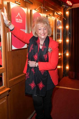 Stefanie Simon bei der Premiere des Theaterstücks Klangrazzia 2.0 in der Bar jeder Vernunft. Berlin, 04.02.2026
