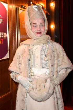 Britt Kania bei der Premiere des Theaterstücks Klangrazzia 2.0 in der Bar jeder Vernunft. Berlin, 04.02.2026