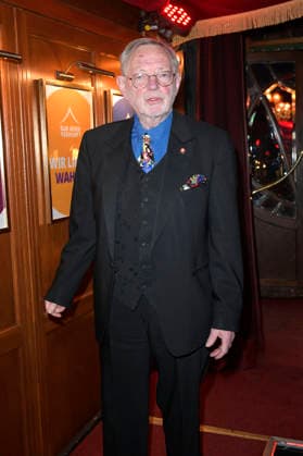 Hans-Peter Wodarz bei der Premiere des Theaterstücks Klangrazzia 2.0 in der Bar jeder Vernunft. Berlin, 04.02.2026