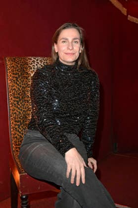 Nadine Heidenreich bei der Premiere des Theaterstücks Klangrazzia 2.0 in der Bar jeder Vernunft. Berlin, 04.02.2026