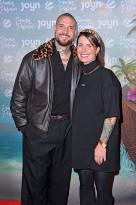 Promis unter Palmen Pia Tillmann und Zico Banach anläßlich der Premiere des Realityformats Promis unter Palmen am 04.02.2026 im Cineova Köln. 20260204MWI107386