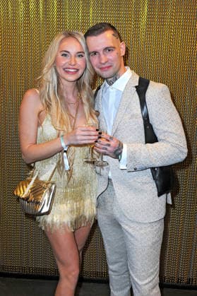 Promis unter Palmen Erik Stehfest und Franziska Temme anläßlich der Premiere des Realityformats Promis unter Palmen am 04.02.2026 im Cineova Köln. 20260204MWI107599