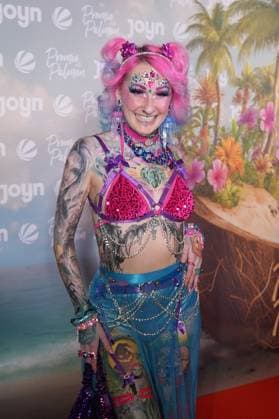 Promis unter Palmen Premiere 2026. Sarah Proske bei der Premiere des Realityformats Promis unter Palmen im CINENOVA Koeln am 04.02.2026. Koeln CINENOVA Nordrhein-Westfalen