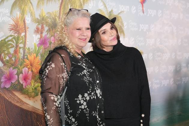 Promis unter Palmen Premiere 2026. Silvia Wollny und Anouschka Renzi bei der Premiere des Realityformats Promis unter Palmen im CINENOVA Koeln am 04.02.2026. Koeln CINENOVA Nordrhein-Westfalen