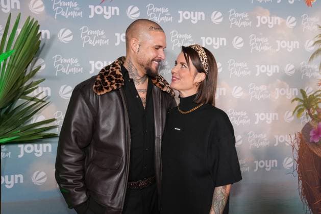 Promis unter Palmen Premiere 2026. Pia Tillmann und Zico Banach bei der Premiere des Realityformats Promis unter Palmen im CINENOVA Koeln am 04.02.2026. Koeln CINENOVA Nordrhein-Westfalen