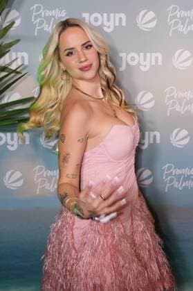 Promis unter Palmen Premiere 2026. Gina Beckmann bei der Premiere des Realityformats Promis unter Palmen im CINENOVA Koeln am 04.02.2026. Koeln CINENOVA Nordrhein-Westfalen