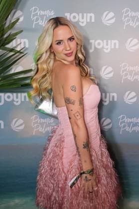 Promis unter Palmen Premiere 2026. Gina Beckmann bei der Premiere des Realityformats Promis unter Palmen im CINENOVA Koeln am 04.02.2026. Koeln CINENOVA Nordrhein-Westfalen