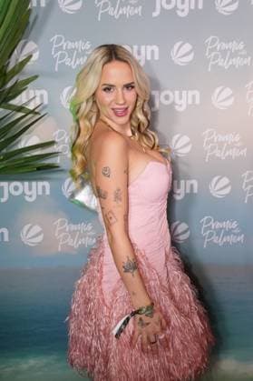 Promis unter Palmen Premiere 2026. Gina Beckmann bei der Premiere des Realityformats Promis unter Palmen im CINENOVA Koeln am 04.02.2026. Koeln CINENOVA Nordrhein-Westfalen
