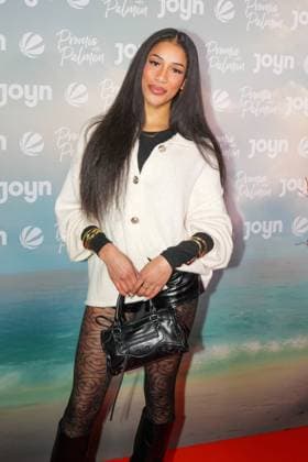 Promis unter Palmen Premiere 2026. Vanessa Nwattu bei der Premiere des Realityformats Promis unter Palmen im CINENOVA Koeln am 04.02.2026. Koeln CINENOVA Nordrhein-Westfalen