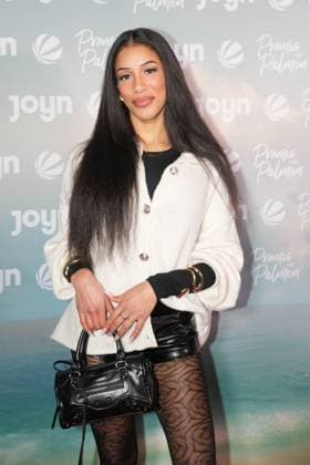 Promis unter Palmen Premiere 2026. Vanessa Nwattu bei der Premiere des Realityformats Promis unter Palmen im CINENOVA Koeln am 04.02.2026. Koeln CINENOVA Nordrhein-Westfalen
