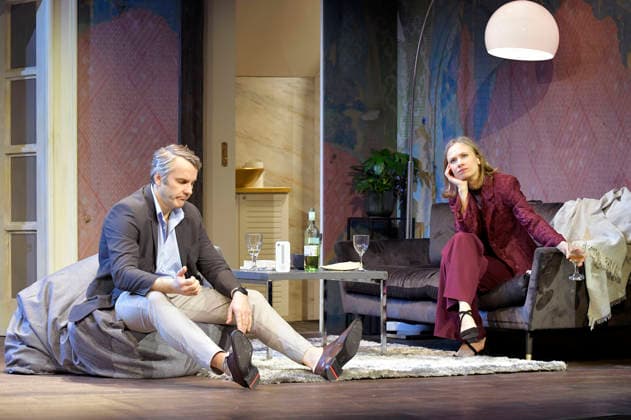 Stefan Rudolf und Alina Levshin bei der Fotoprobe zum Theaterstück 2:22 - Eine Geistergeschichte in der Komödie am Kurfürstendamm im Ernst-Reuter-Saal. Berlin, 05.02.2026