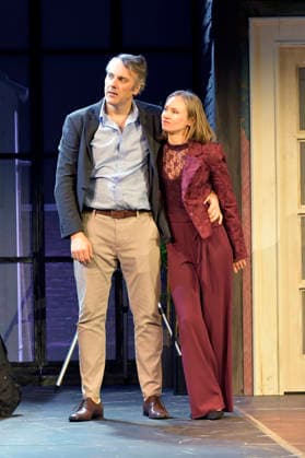 Stefan Rudolf und Alina Levshin bei der Fotoprobe zum Theaterstück 2:22 - Eine Geistergeschichte in der Komödie am Kurfürstendamm im Ernst-Reuter-Saal. Berlin, 05.02.2026