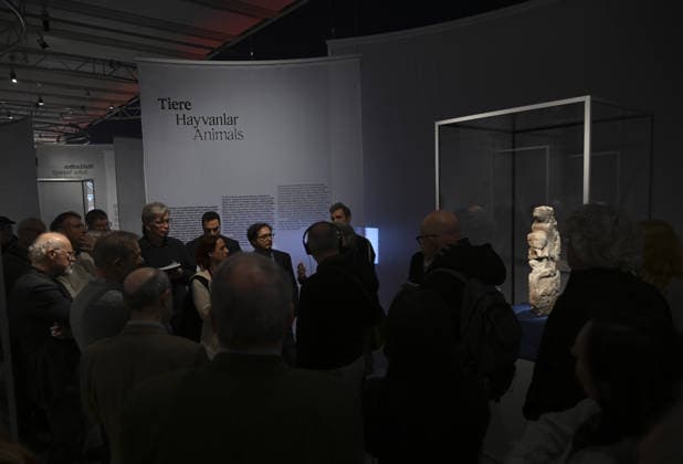 Gobeklitepe exhibition to open in Germany BERLIN, GERMANY - FEBRUARY 5: Gobeklitepe, known as the world’s oldest settlement and listed as a UNESCO World Heritage site, and the surrounding Tas Tepeler region are to be introduced with 93 selected artifacts in an exhibition in Germany, presenting the artistic expressions of early settled communities from birth and daily life to death across eight thematic sections, ahead of its opening in Berlin, Germany, on February 5, 2026. Halil Sagirkaya Anadolu Berlin Germany. Editorial use only. Please get in touch for any other usage.  Copyright: x2026xAnadoluxHalilxSagirkayax