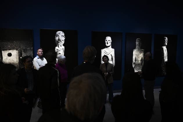 Gobeklitepe exhibition to open in Germany BERLIN, GERMANY - FEBRUARY 5: Gobeklitepe, known as the world’s oldest settlement and listed as a UNESCO World Heritage site, and the surrounding Tas Tepeler region are to be introduced with 93 selected artifacts in an exhibition in Germany, presenting the artistic expressions of early settled communities from birth and daily life to death across eight thematic sections, ahead of its opening in Berlin, Germany, on February 5, 2026. Halil Sagirkaya Anadolu Berlin Germany. Editorial use only. Please get in touch for any other usage.  Copyright: x2026xAnadoluxHalilxSagirkayax