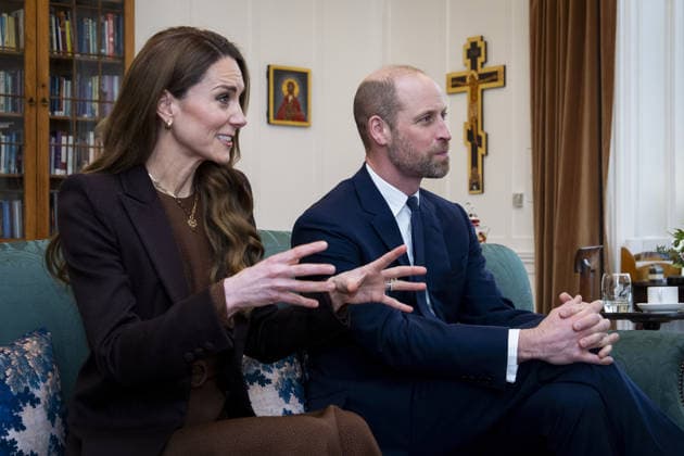 Entertainment Bilder des Tages The Prince and Princess of Wales attend an audience with the Archbishop of Canterbury The Prince and Princess of Wales attend an audience with the Archbishop of Canterbury, Dame Sarah Mullally, in the Archbishop s study at Lambeth Palace, London, UK, on the 5th February 2026. Picture by Aaron Chown WPA-Pool London Lambeth Palace London United Kingdom  WHA-0807