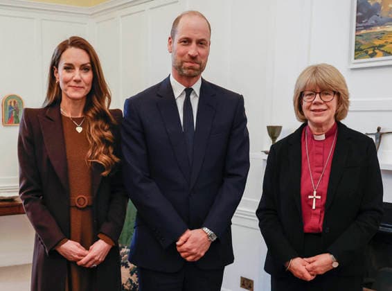 The Prince and Princess of Wales Meet the Archbishop of Canterbury 05 02 2026. London, UK. The Prince and Princess of Wales meet Archbishop Sarah Mullally, the Archbishop of Canterbury at Lambeth Palace., Credit:Andrew Parsons Kensington Palace Avalon United Kingdom, England, London  Copyright: xAndrewxParsonsx xKensingtonxPalacex xAvalonx 1072394570