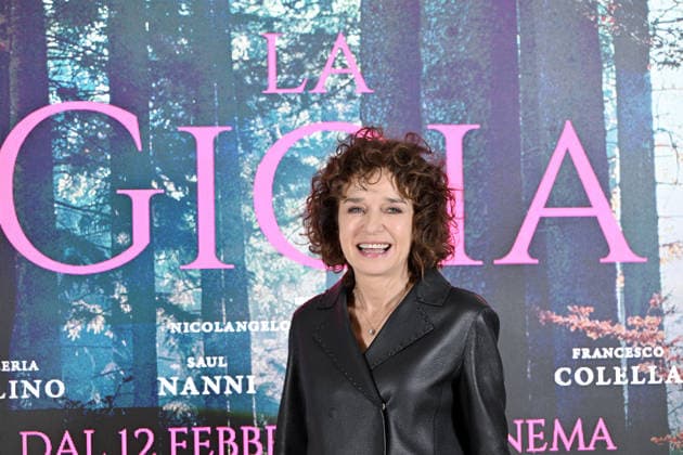 Photocall of the film La Gioia February 5, 2026, Rome. Presentation of the film La Gioia. Pictured: Valeria Golino, Credit:Maria Laura Antonelli Avalon Italy., Rome  Copyright: xMariaxLauraxAntonellix xAvalonx 1072312753