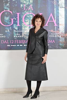 Photocall of the film La Gioia February 5, 2026, Rome. Presentation of the film La Gioia. Pictured: Valeria Golino, Credit:Maria Laura Antonelli Avalon Italy., Rome  Copyright: xMariaxLauraxAntonellix xAvalonx 1072312802