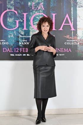Photocall of the film La Gioia February 5, 2026, Rome. Presentation of the film La Gioia. Pictured: Valeria Golino, Credit:Maria Laura Antonelli Avalon Italy., Rome  Copyright: xMariaxLauraxAntonellix xAvalonx 1072312838